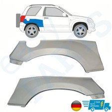 Für Suzuki Grand Vitara 2005-2012 3 Tür Radlauf Reparaturblech Kotflügel Paar