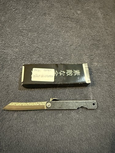 Japanisches taschenmesser mit - japanisches,