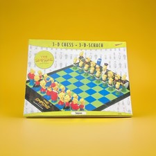 The Simpsons Schachspiel mit 3D Figuren