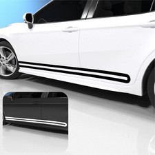 Seitenaufkleber Rennstreifen