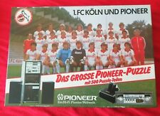 1 FC KÖLN UND PIONEER  •DAS GROSSE PIONEER-PUZZLE mit 500 Puzzle -Teilen-RETRO