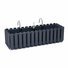 Blumenkasten Halterungen 60cm Wasserstandsanzeiger Balkonkasten Anthrazit