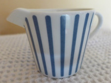 MELITTA ZÜRICH Streifen BLAU großes Milchkännchen 5-13 TOP 175 ml / Sahnegießer