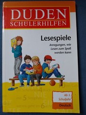 Lesespiele ab 3. Schuljahr -