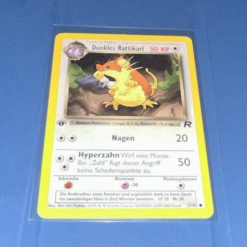 Pokémon dunkles rattikarl - dunkles,