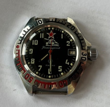 Vostok  Komandirskie Panzer Russische Herren Uhr  