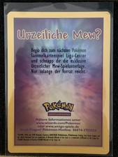 Pokémon German INSERT CARD