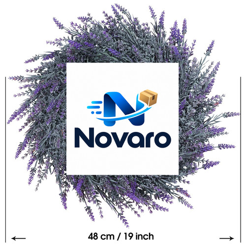 Lavendel kranz 48cm für - lavendel-kranz,