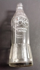 Sinalco Kola Limonade Schutzmarke Koffeinhaltig Glasflasche 1960iger 0,25 l
