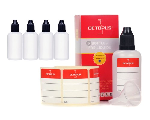 Liquidflaschen 50ml - 5x,