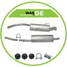 Auspuffanlage Auspuff ab Kat Citroen C8 & Peugeot 807 - 2.2 inkl. Montagesatz