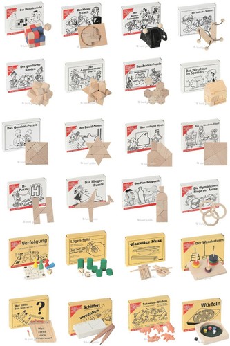 24x mini knobelspiele - 24x, mini-knobelspiele