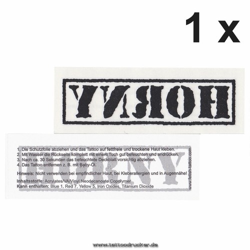 Horny stempel tattoo - 2,