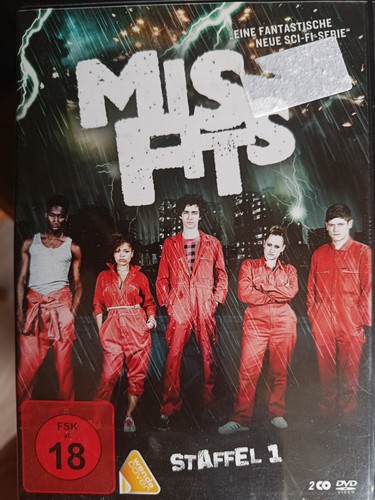 Dvd misfits die komplette - misfits,