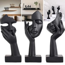 3 Stk Gesichtsstatue