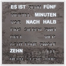 FILIUS - Wort Tischuhr