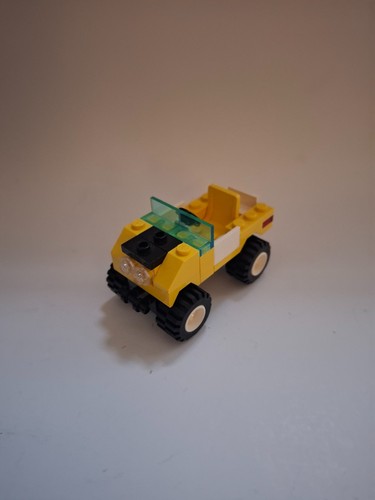 Lego auto jeep - cabrio, gelb
