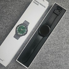 Samsung Galaxy Watch6 Classic SM-R960 47mm Edelstahlgeh. Hybrid Armband - OVP