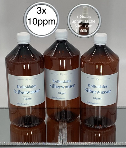 Kolloidales silberwasser - kolloidales,