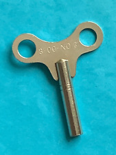 Uhrenschlüssel  vernickelt Nr. 3 Vierkant 3,00 mm Schlüssel Aufziehschlüssel