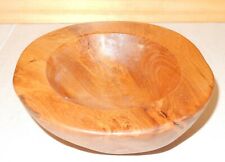 Schale Schüssel Vogeltränke Teak Holz Massivholz Ø 20 cm Dekoration 