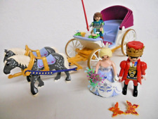 Braut und Bräutigam + Brautpaar mit Hochzeitskutsche  Hochzeit Figuren Playmobil
