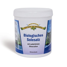 Biologisches sole badesalz - biologisches,