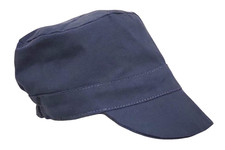 Baby Mütze blau Gr. 56 62