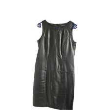 Esprit Etuikleid Echtleder Gr