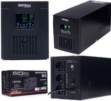 UPS Stromversorgung Unterbrechungsfreie USV Anlage Notstromversorgung 1500VA LCD