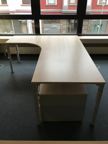 Schreibtisch winkel steelcase - schreibtisch,