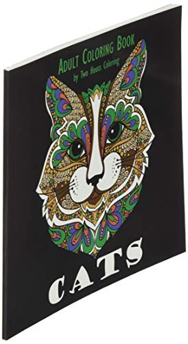 Adult coloring book - coloring, cats,