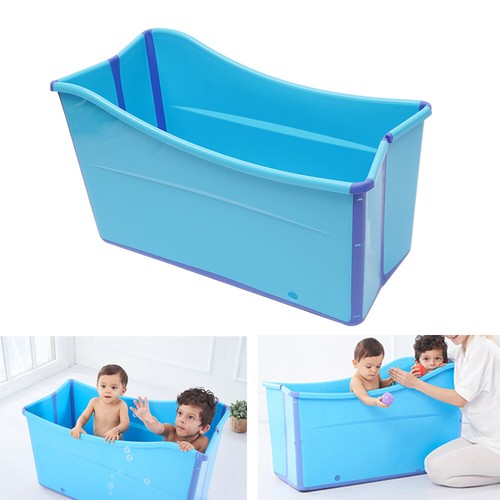 Blau mobile faltbare badewanne - mobile,