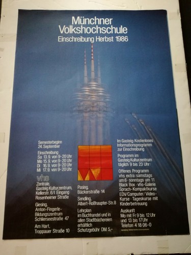Plakat münchner - plakat,