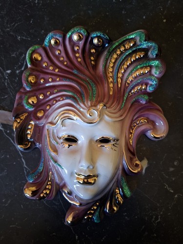 Venezianische wandmaske - venezianische,