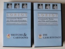 Loriot - 2 VHS-Kassetten - Jubiläumsausgaben zum 75. Geburtstag
