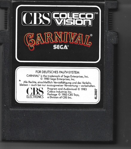 Cbs colecovision modul - cbs,