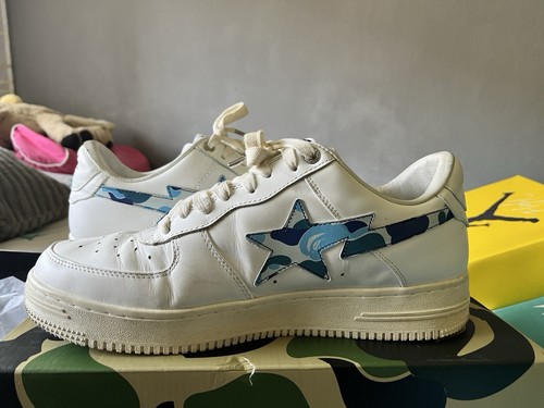 Bape sta low - camo, blue