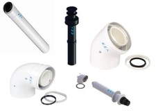 DN 60/100  Abgasrohr DW