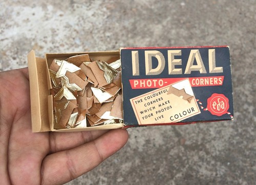 Vintage ideal fotoecken werbe - fotoecken,
