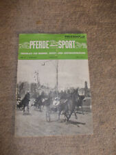 Rarität alte Zeitschrift Pferde Sport 1. Jahrgang von 1949