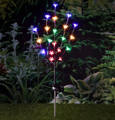 Led solar kirschblüten - led,