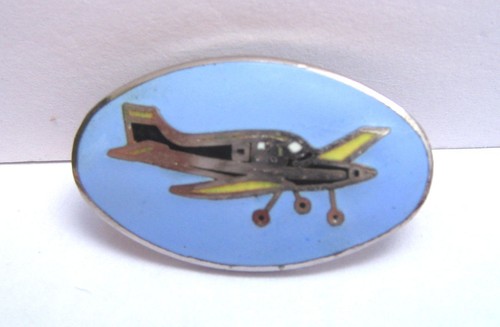 Ansteckpin sportflugzeug - ansteckpin,