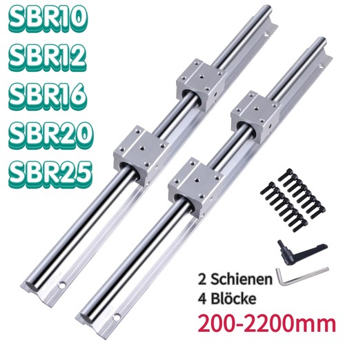 Linearführung sbr12 25 - linearführung, sbr12/16/20/25