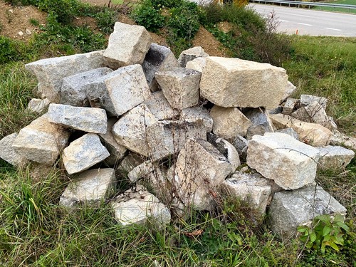 Granitsäulen granitquader - granitsäulen,,