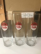 6x Früh Bierglas Stange 0,3l