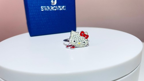 Swarovski hello kitty ring - hello,