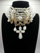 Choker Perlenkette Elleme 