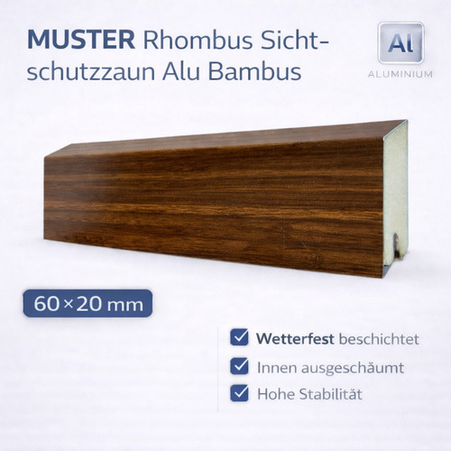 Muster rhombus sichtschutzzaun - rhombus,