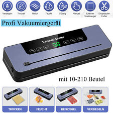 Profi Vakuumiergerät Vakuumierer Folienschweißgerät Vakuummaschine Vakuumbeutel